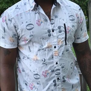 Number and Flowers Shirt